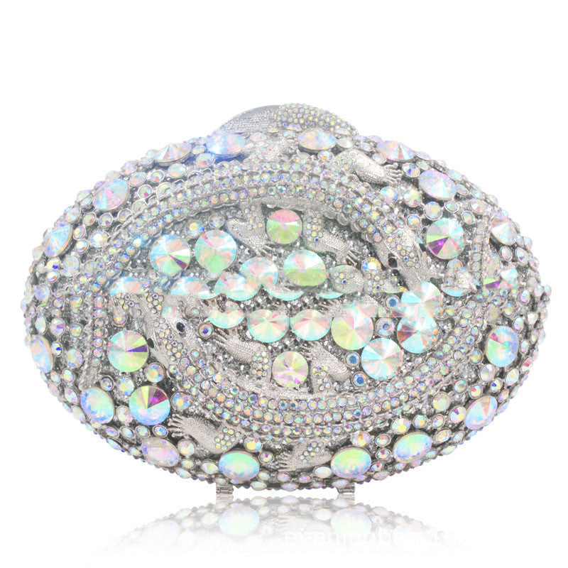 Clutch Sac à Main de Soirée Strass - Pochette Bijoux Femme - SADJÉ