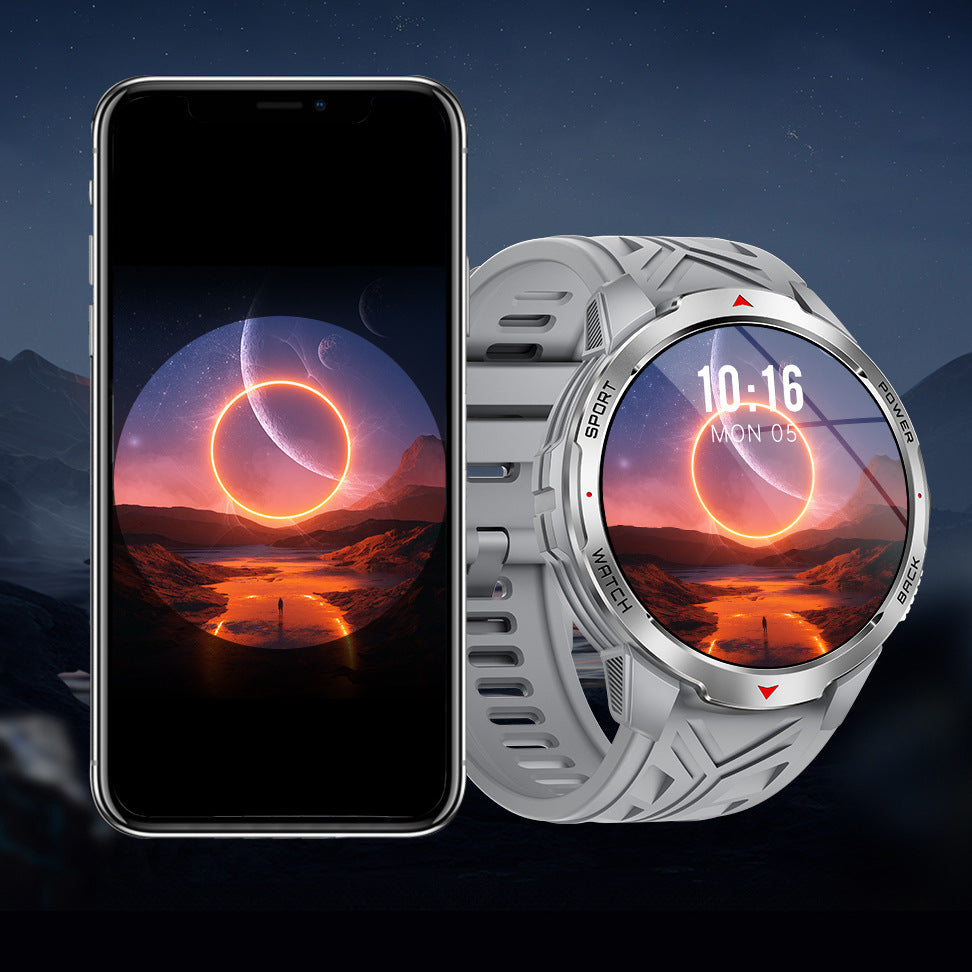 Montre Connectée Sport Boussole Lampe - Appels Bluetooth Grande Batterie - SADJÉ