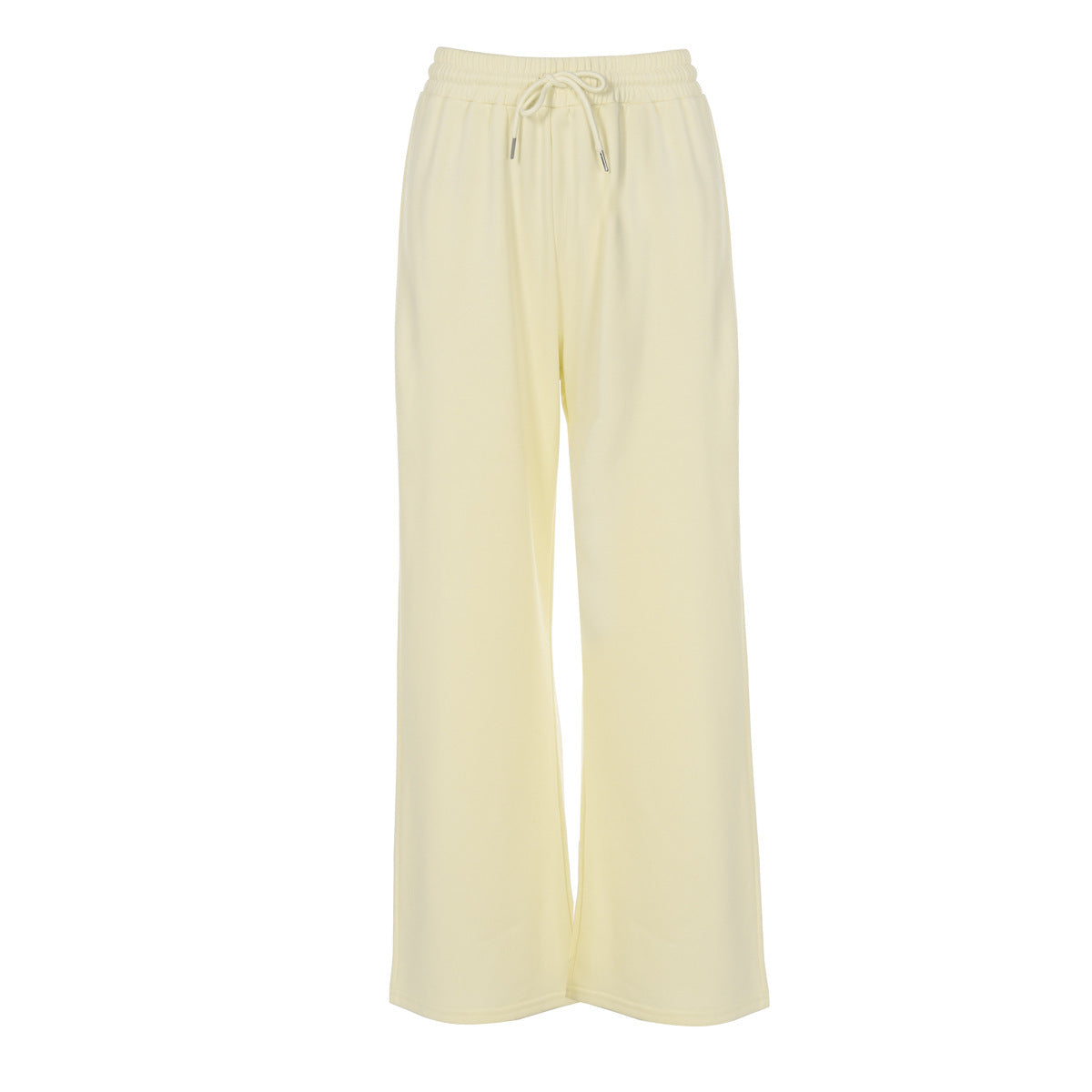 Pantalon Décontracté Femme Taille Haute à Cordon - Coupe Large Élastique Confortable - SADJÉ