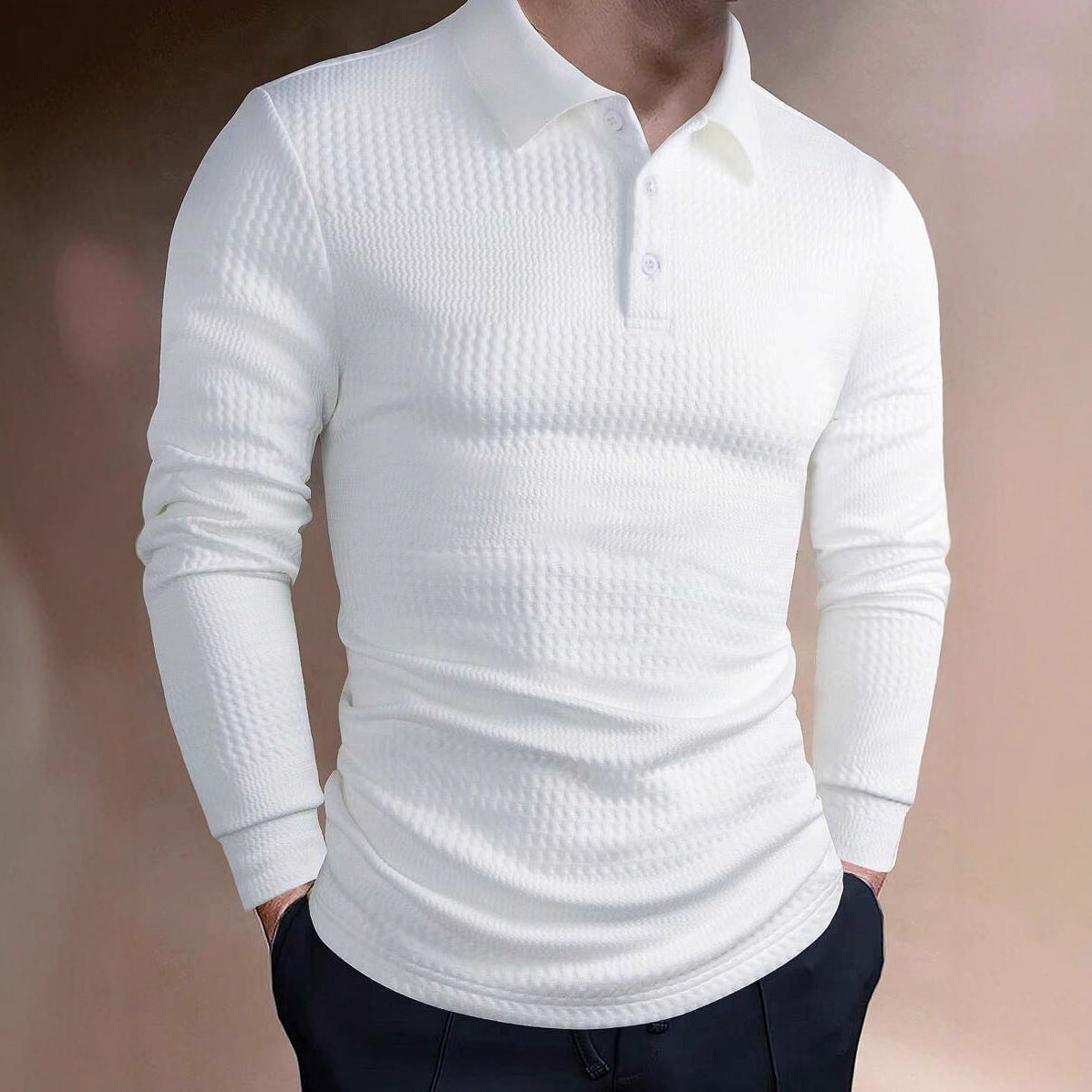 T-shirt Homme Sport Fitness Manches Longues - Casual Automne - SADJÉ