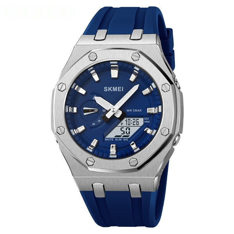 Montre Sport Électronique Étanche 100g - LED Lumineuse Multifonction 5 Alarmes SADJÉ - SADJÉ