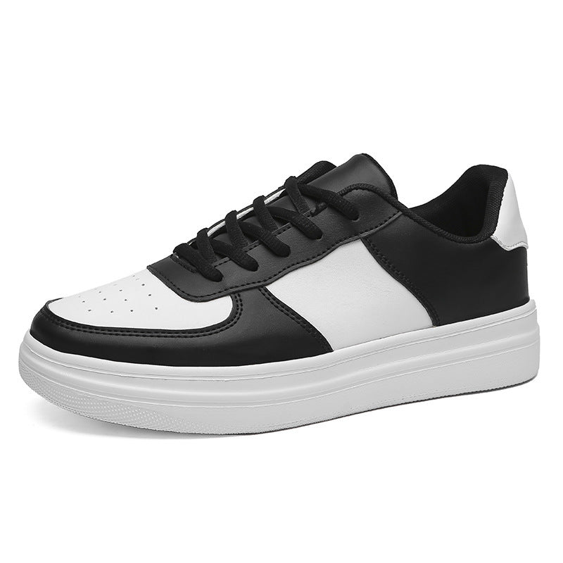 Baskets Homme Plateforme Blanches - Grande Taille Printemps Été - SADJÉ
