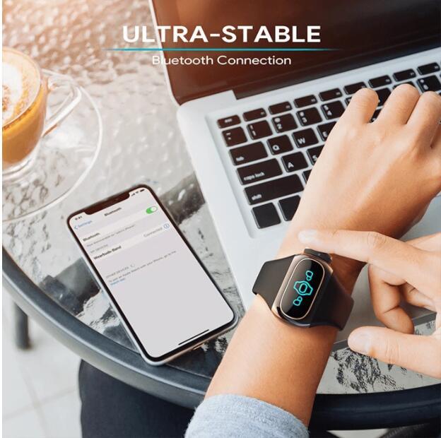 Bracelet Écouteurs Sans Fil 2 en 1 Bluetooth 5.0 457g - SADJÉ