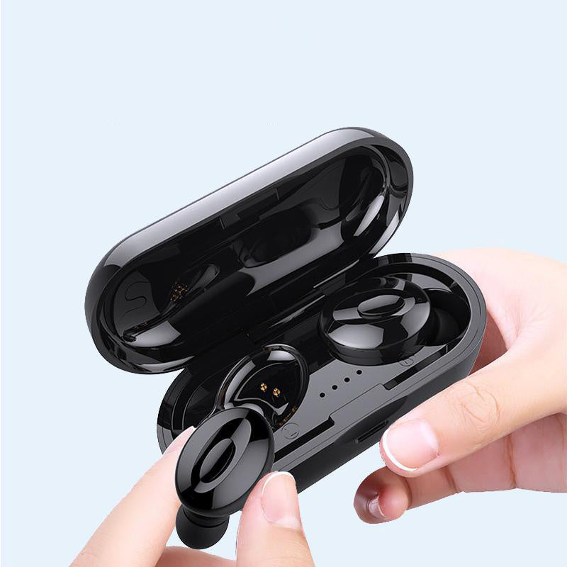 Écouteurs Sport Sans Fil Bluetooth 5.0 - Étanches Stéréo avec Boîtier de Charge - SADJÉ