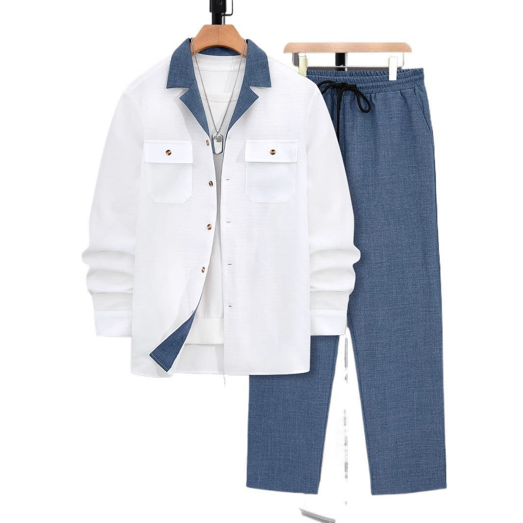 Ensemble Costume Décontracté Homme - Veste et Pantalon Créatif - SADJÉ