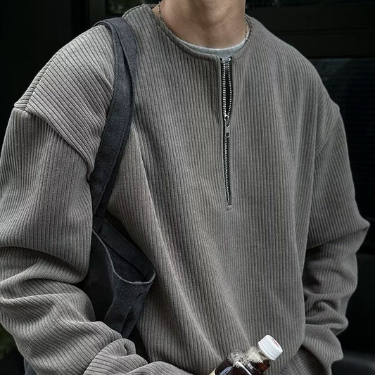 T-Shirt Femme Manches Longues Couleur Unie - Top Printemps - SADJÉ