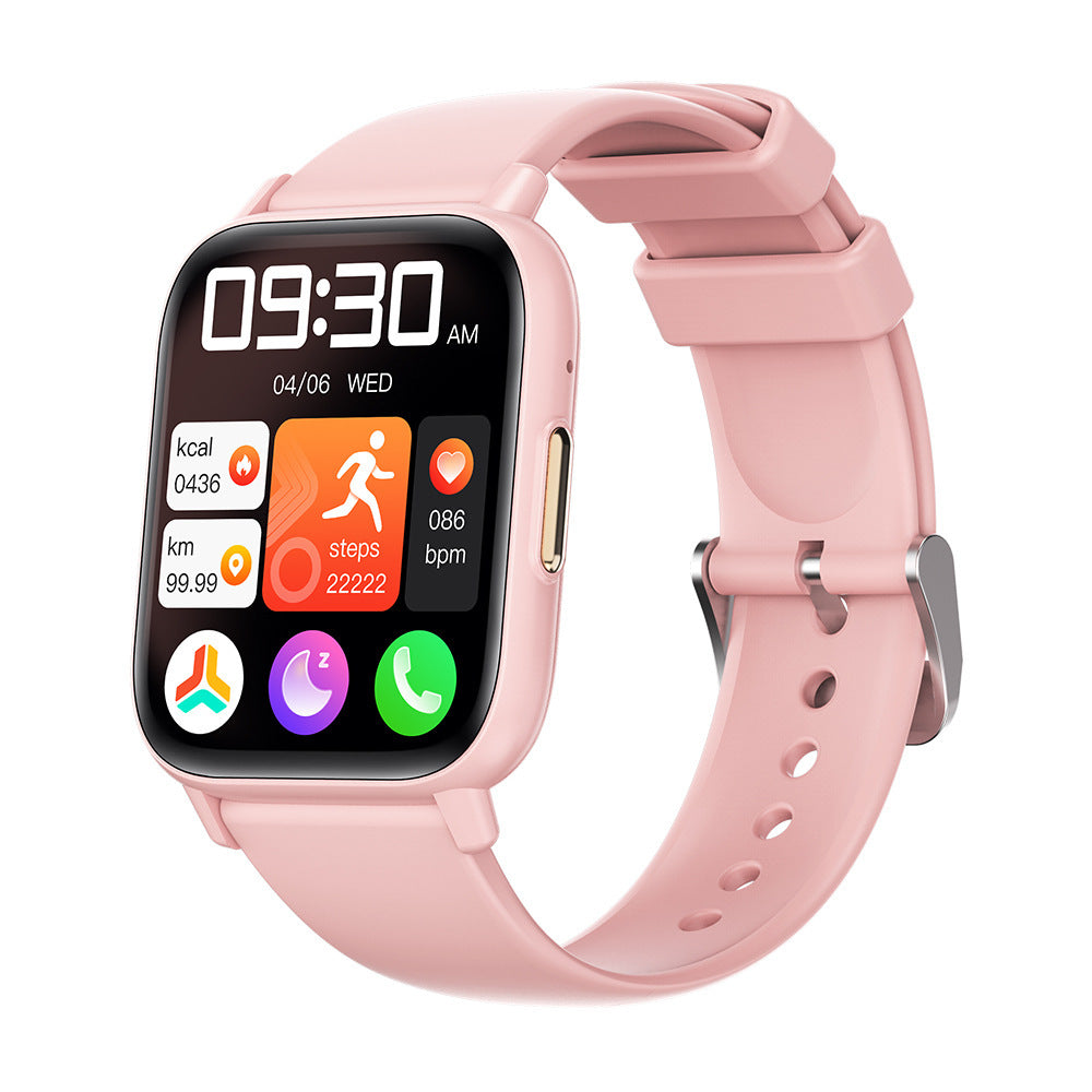 Montre Connectée Santé - Fréquence Cardiaque Oxygène Température Glycémie Appels - SADJÉ