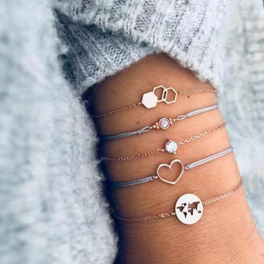 Ensemble Bracelets Bohèmes – Perles Naturelles Vintage - SADJÉ