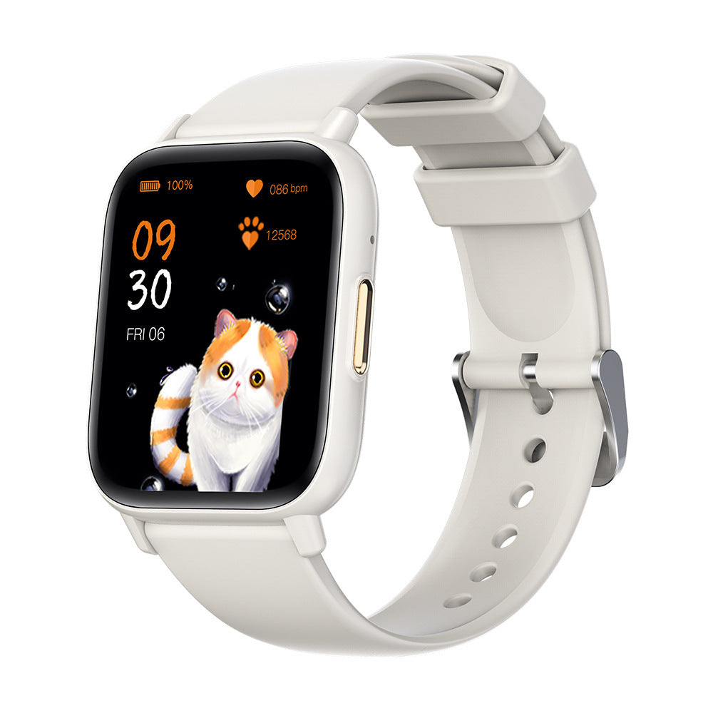 Montre Connectée Santé - Fréquence Cardiaque Oxygène Température Glycémie Appels - SADJÉ