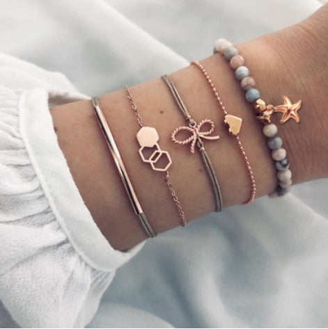 Ensemble Bracelets Bohèmes – Perles Naturelles Vintage - SADJÉ