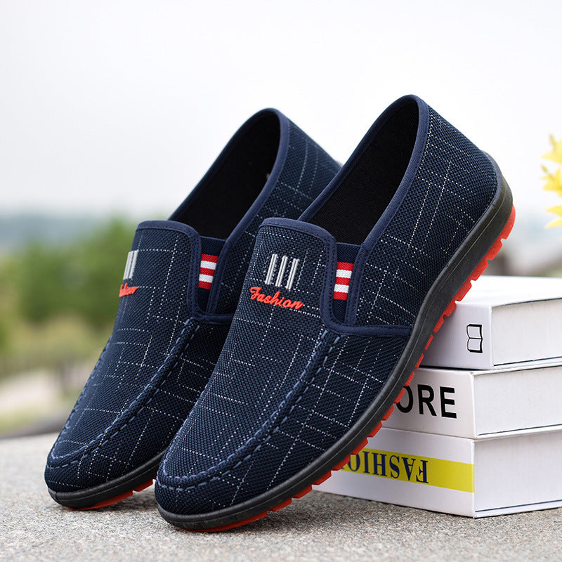 Chaussures Toile Homme Casual - Style Pékin Respirantes Confort - SADJÉ