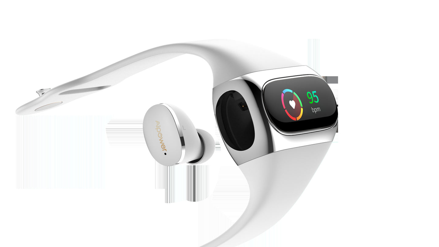 Bracelet Écouteurs Sans Fil 2 en 1 Bluetooth 5.0 457g - SADJÉ