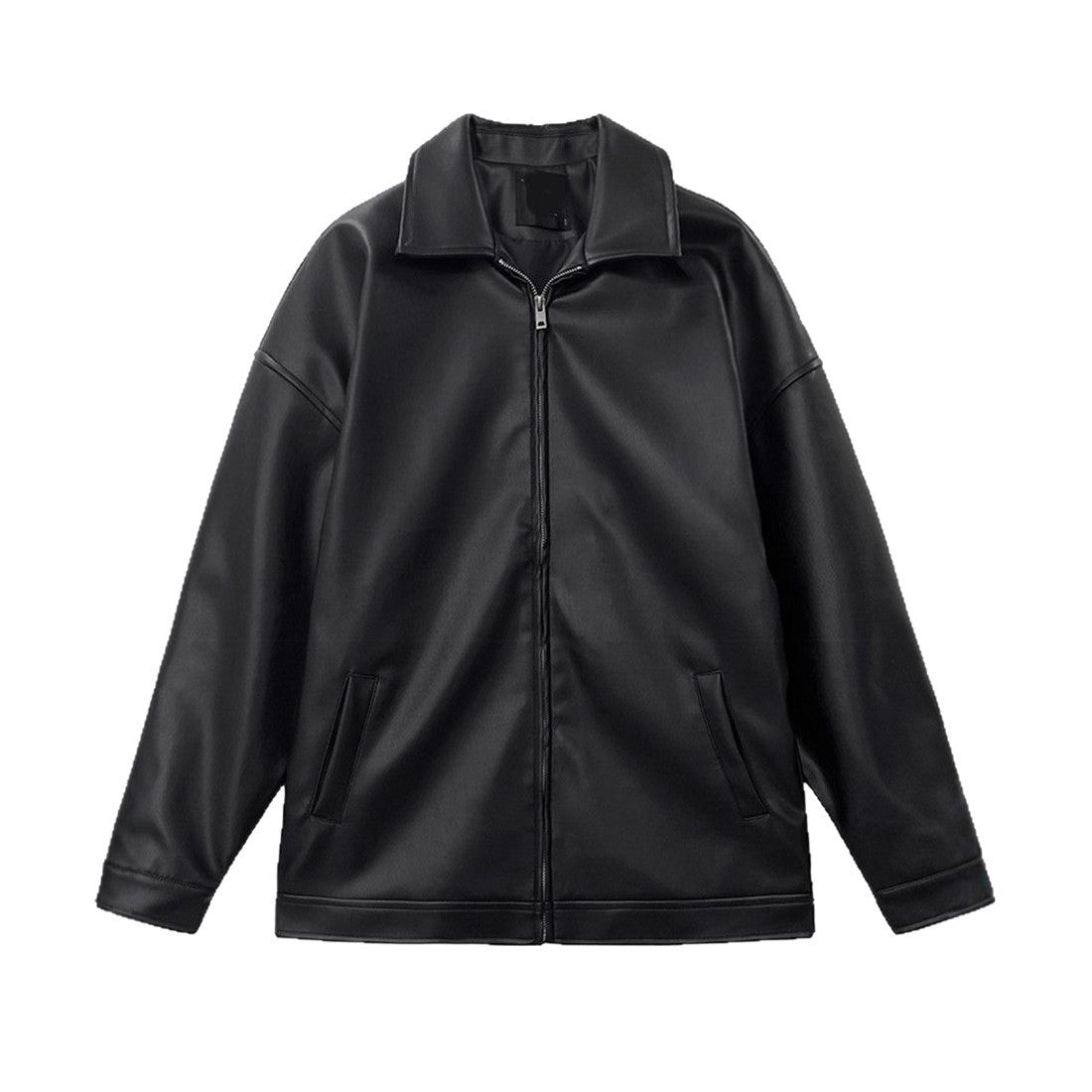 Veste Baseball Homme Cuir - Blouson Teddy Style Coréen Casual Élégant - SADJÉ