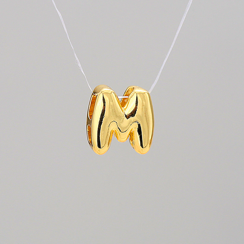 Collier Alphabet Personnalisable – 26 Lettres Acier Inoxydable - SADJÉ