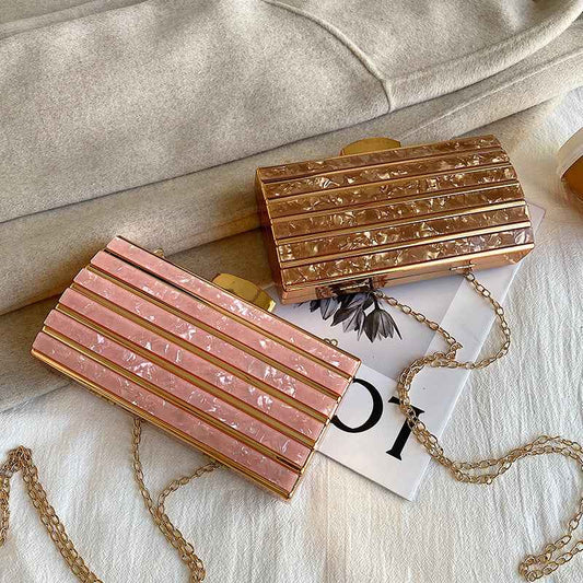 Sac Soirée Femme Pochette Acrylique - Élégant 380g - SADJÉ