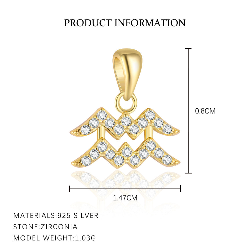 Collier Constellations Zodiacales – Argent Sterling S925 - SADJÉ