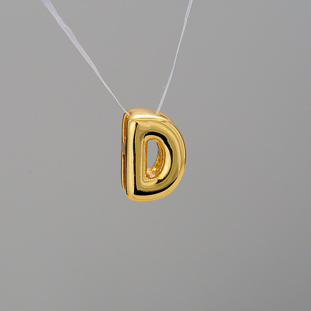 Collier Alphabet Personnalisable – 26 Lettres Acier Inoxydable - SADJÉ