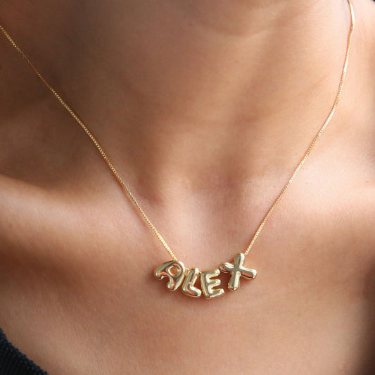 Collier Alphabet Personnalisable – 26 Lettres Acier Inoxydable - SADJÉ