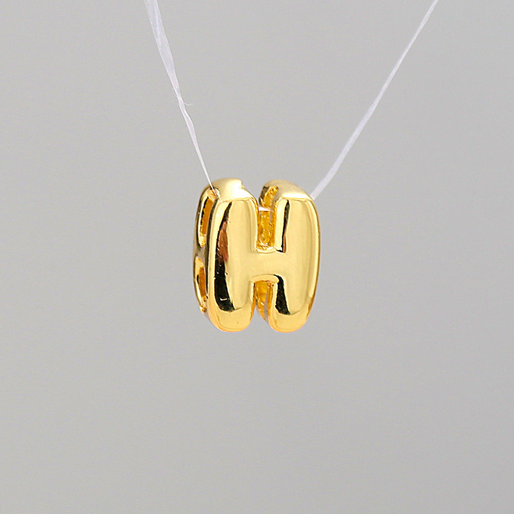 Collier Alphabet Personnalisable – 26 Lettres Acier Inoxydable - SADJÉ