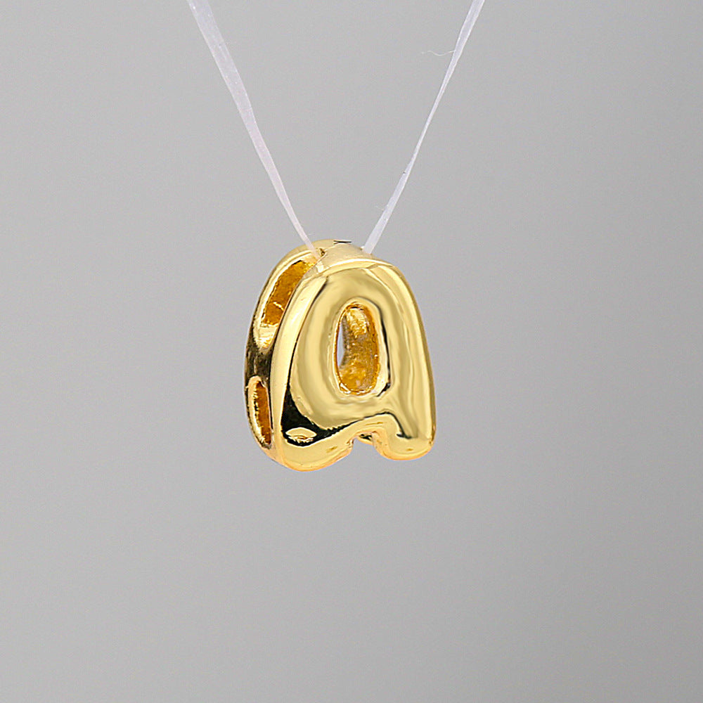 Collier Alphabet Personnalisable – 26 Lettres Acier Inoxydable - SADJÉ