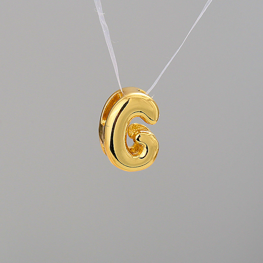 Collier Alphabet Personnalisable – 26 Lettres Acier Inoxydable - SADJÉ