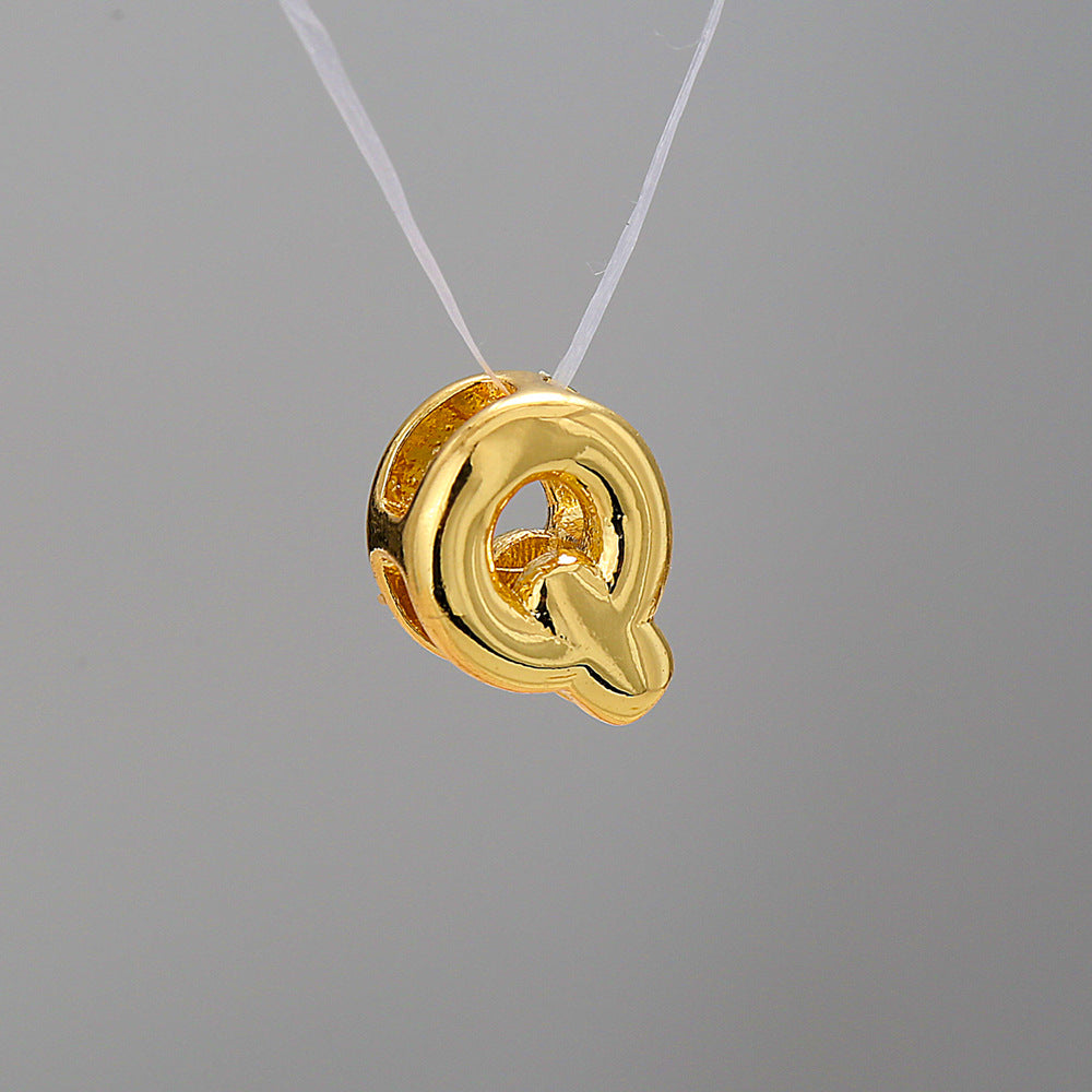 Collier Alphabet Personnalisable – 26 Lettres Acier Inoxydable - SADJÉ