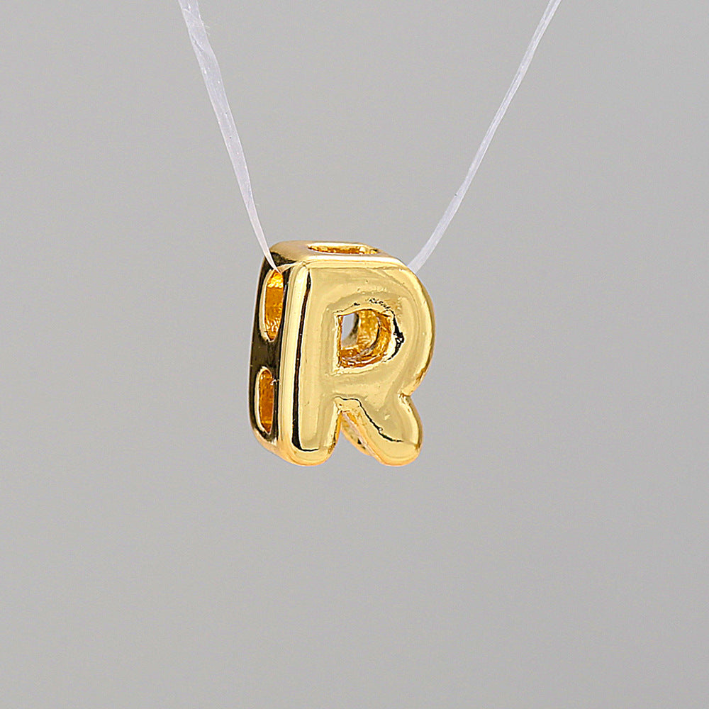 Collier Alphabet Personnalisable – 26 Lettres Acier Inoxydable - SADJÉ