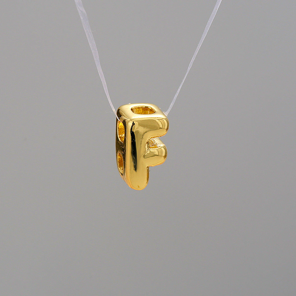 Collier Alphabet Personnalisable – 26 Lettres Acier Inoxydable - SADJÉ