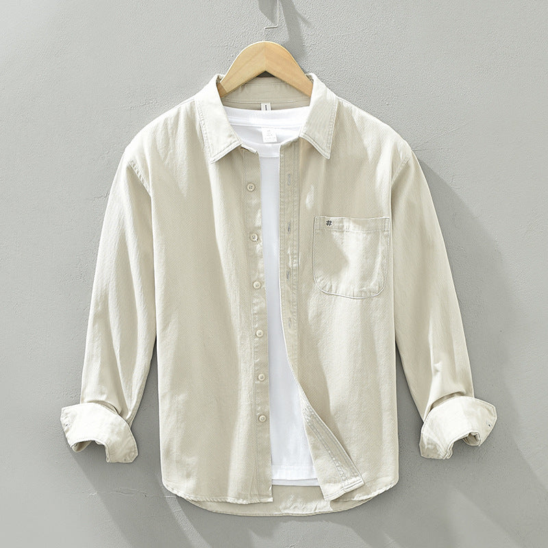 Chemise Femme Brodée à Poches - Coupe Ample Décontractée Polyvalente - SADJÉ
