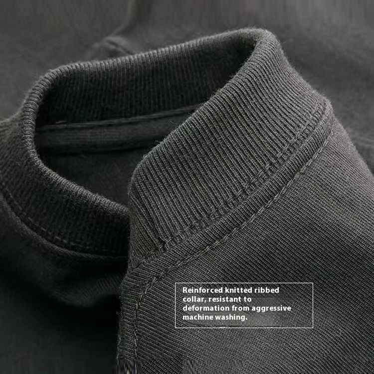 T-shirt Homme Coton Col Rond - Manches Courtes Épais - SADJÉ