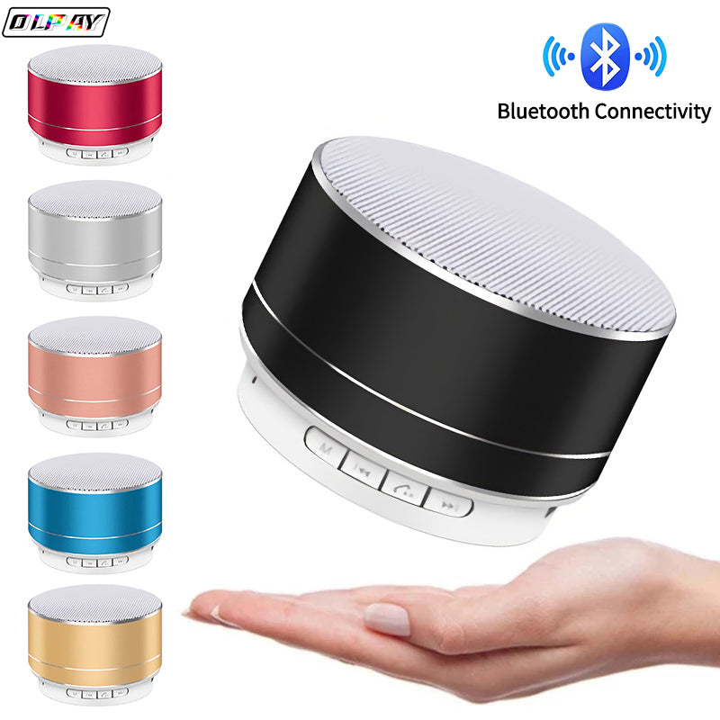 Enceinte Bluetooth A10 Portable - Mini Haut-Parleur Sans Fil avec Subwoofer et Carte TF - SADJÉ