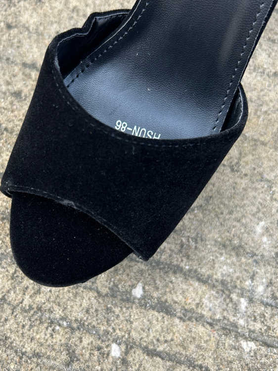Sandales Femme à Plateforme 13cm - Talons Épais Imperméables - Chaussures de Soirée - SADJÉ