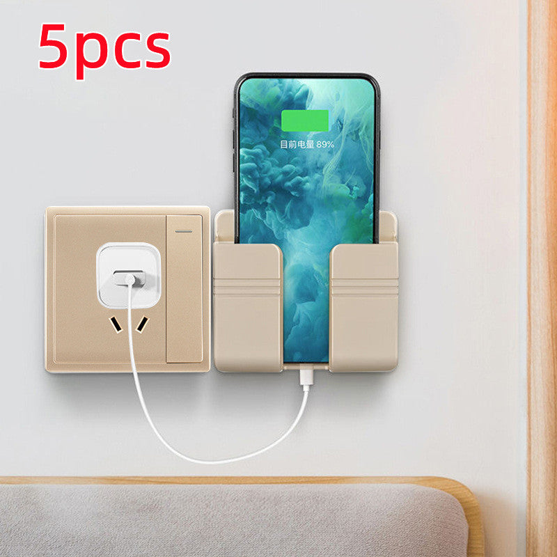 Support de Rangement Téléphone Mural Adhésif - Chargeur Organisateur - SADJÉ