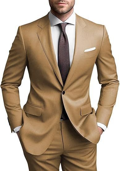 Costume Homme Business Décontracté - Mélange Coton Élégant - SADJÉ