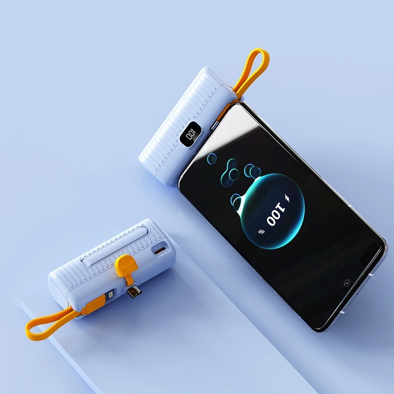 Batterie Externe Portable Capsule Compact - Power Bank Ultra-Léger - SADJÉ
