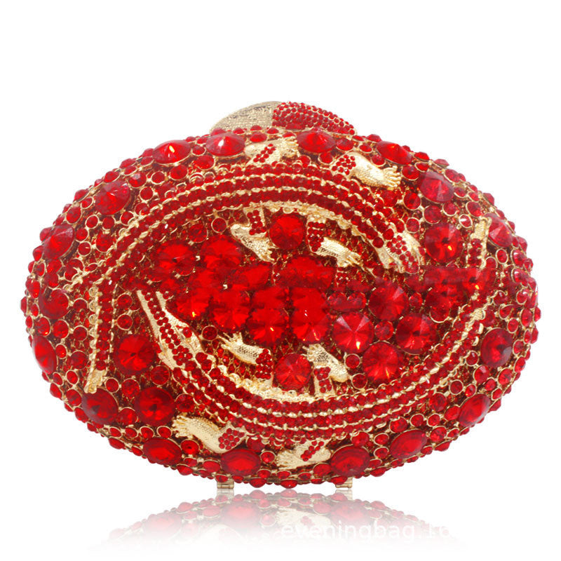 Clutch Sac à Main de Soirée Strass - Pochette Bijoux Femme - SADJÉ