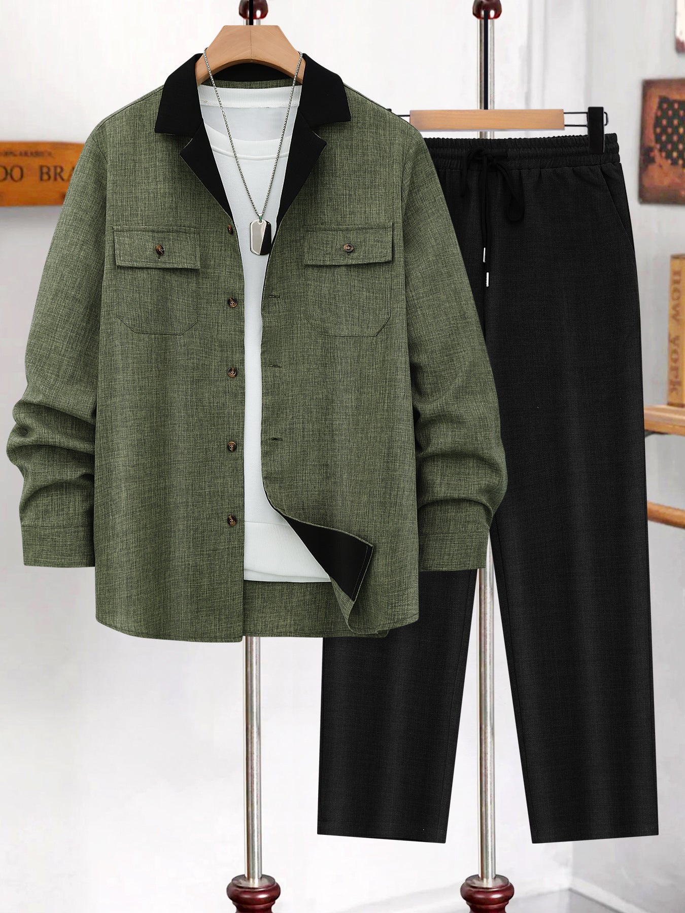 Ensemble Costume Décontracté Homme - Veste et Pantalon Créatif - SADJÉ