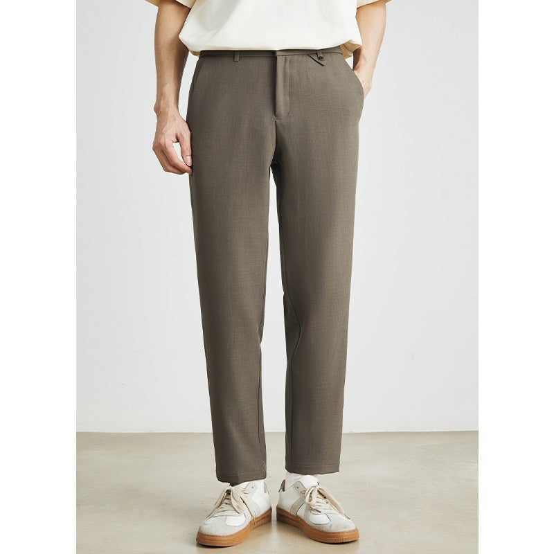 Pantalon Homme Slim Droit Casual - Coupe Ajustée Cheville - SADJÉ