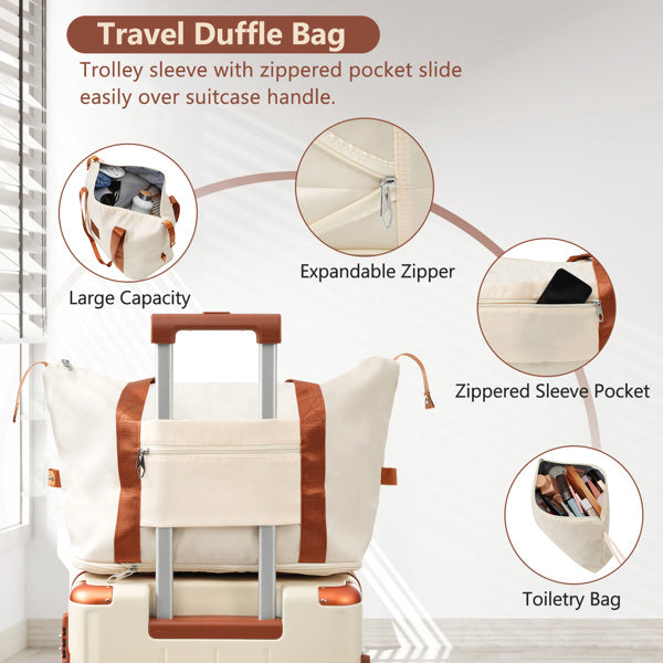 Set 3 Valises Rigides Roues TSA - Voyage Complet 3710g - SADJÉ