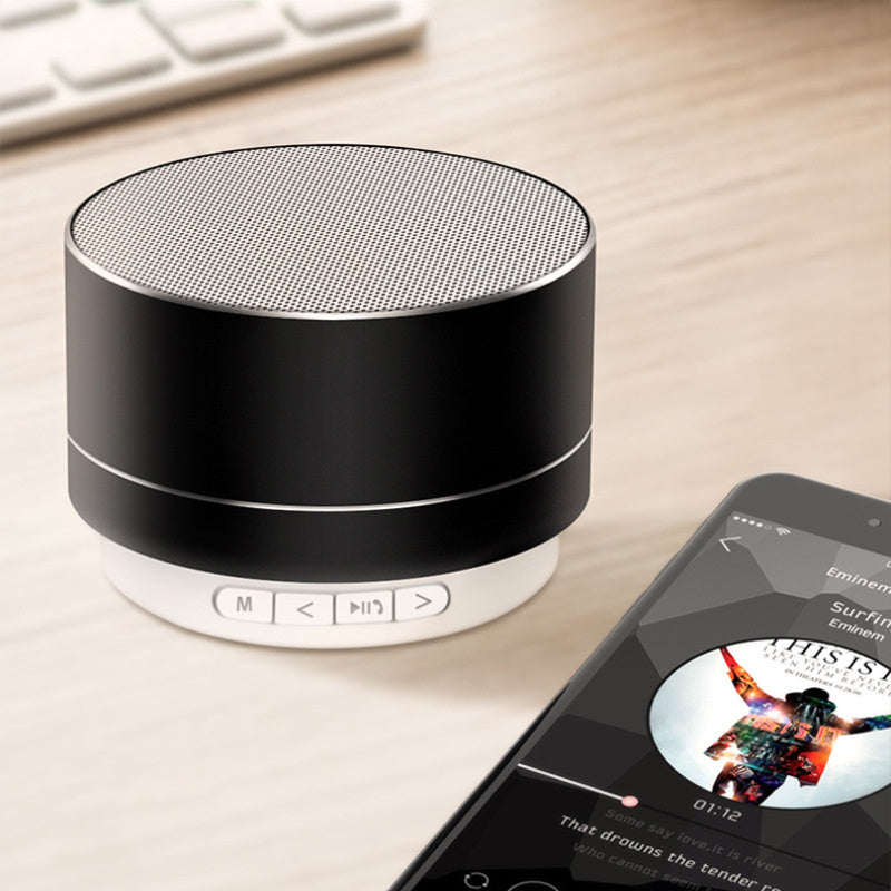 Enceinte Bluetooth A10 Portable - Mini Haut-Parleur Sans Fil avec Subwoofer et Carte TF - SADJÉ