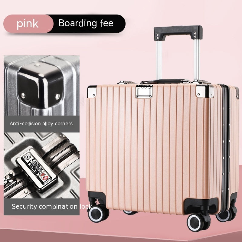 Valise Cabine Aluminium Rigide 18-20 Pouces - Roulettes TSA - SADJÉ