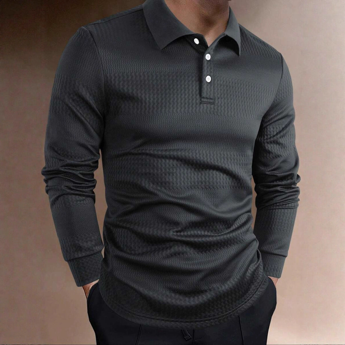 T-shirt Homme Sport Fitness Manches Longues - Casual Automne - SADJÉ