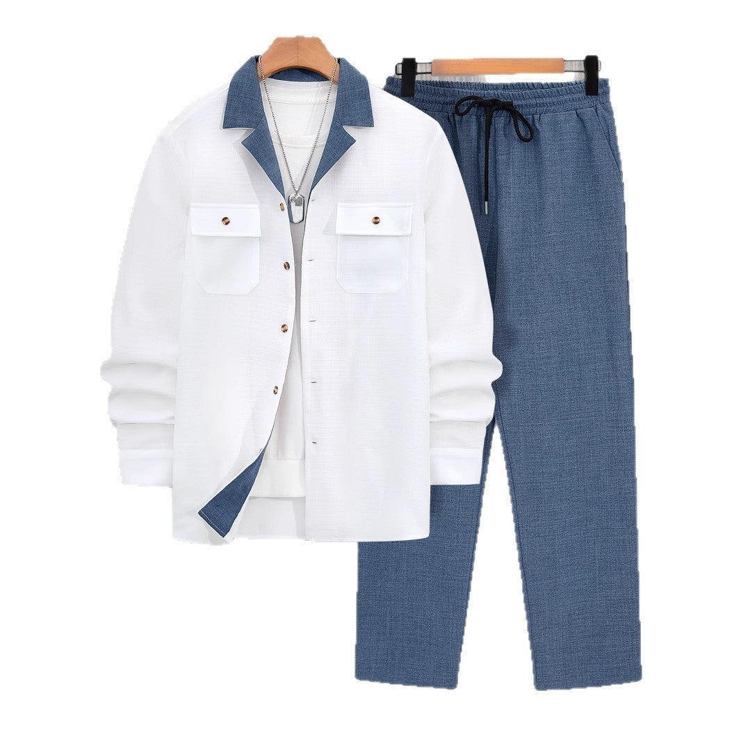 Ensemble Costume Décontracté Homme - Veste et Pantalon Créatif - SADJÉ