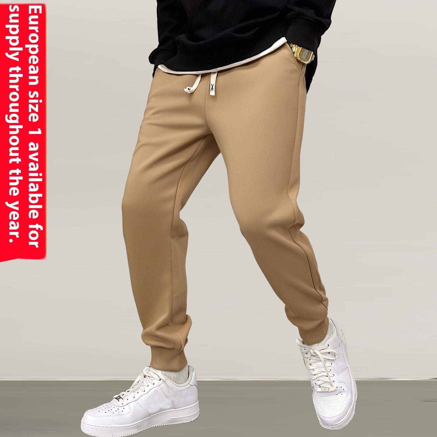 Pantalon Jogging Homme Chevilles Resserrées - Sport Printemps - SADJÉ