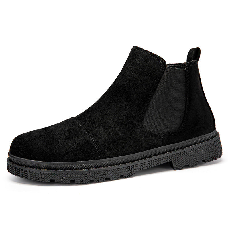 Boots Homme Slip-On Rétro - Bottines Sans Lacets Style Vintage - SADJÉ