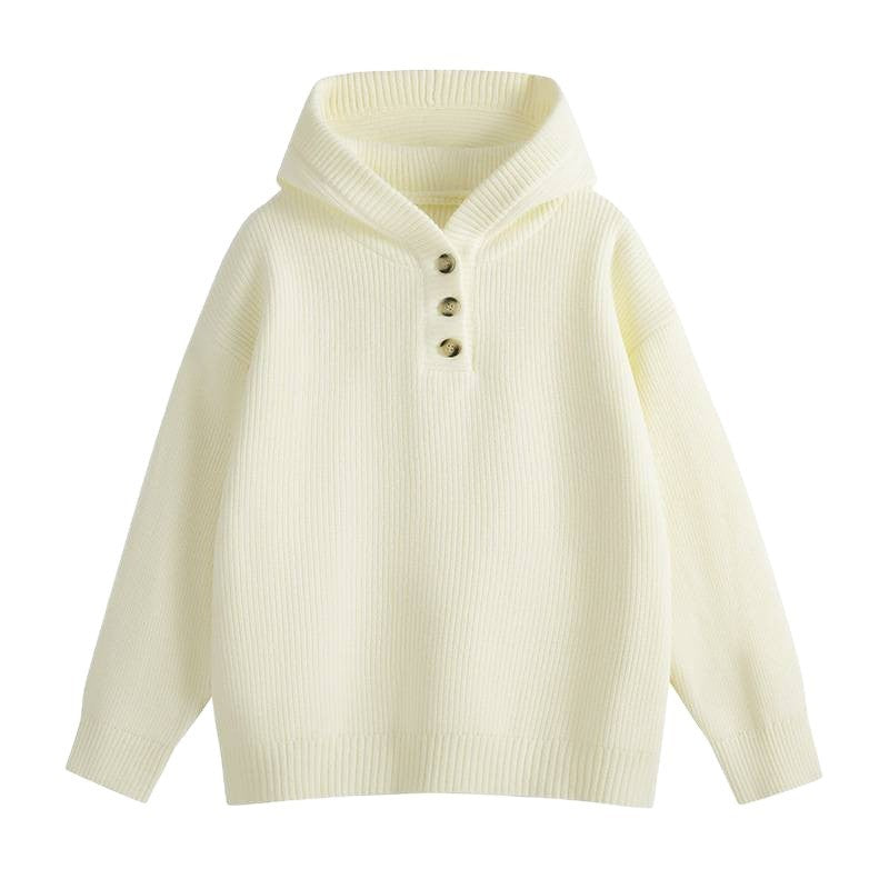 Pull Homme à Capuche Loose Fit - Tricot Oversize Style Décontracté - SADJÉ