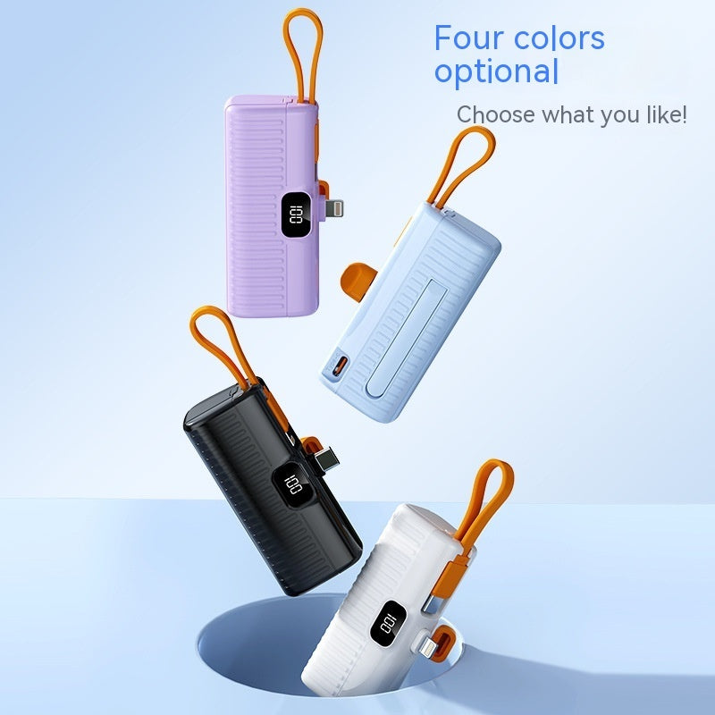 Batterie Externe Portable Capsule Compact - Power Bank Ultra-Léger - SADJÉ