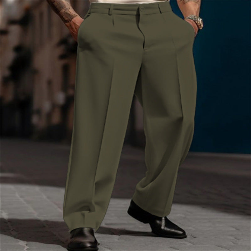 Pantalon Costume Homme Respirant - Droit Poches Diagonales - SADJÉ