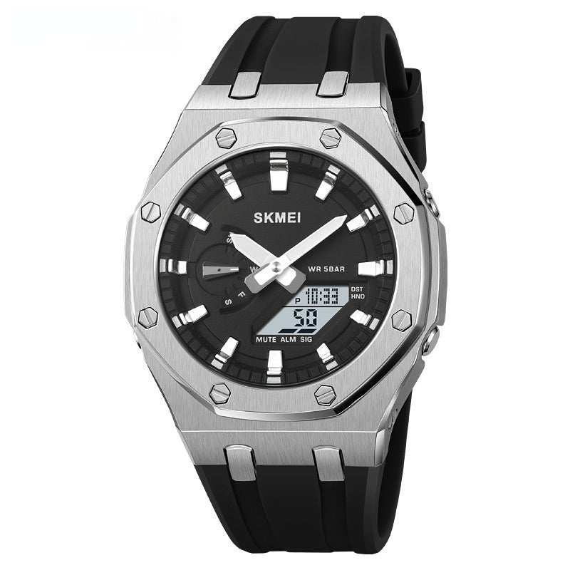 Montre Sport Électronique Étanche 100g - LED Lumineuse Multifonction 5 Alarmes SADJÉ - SADJÉ