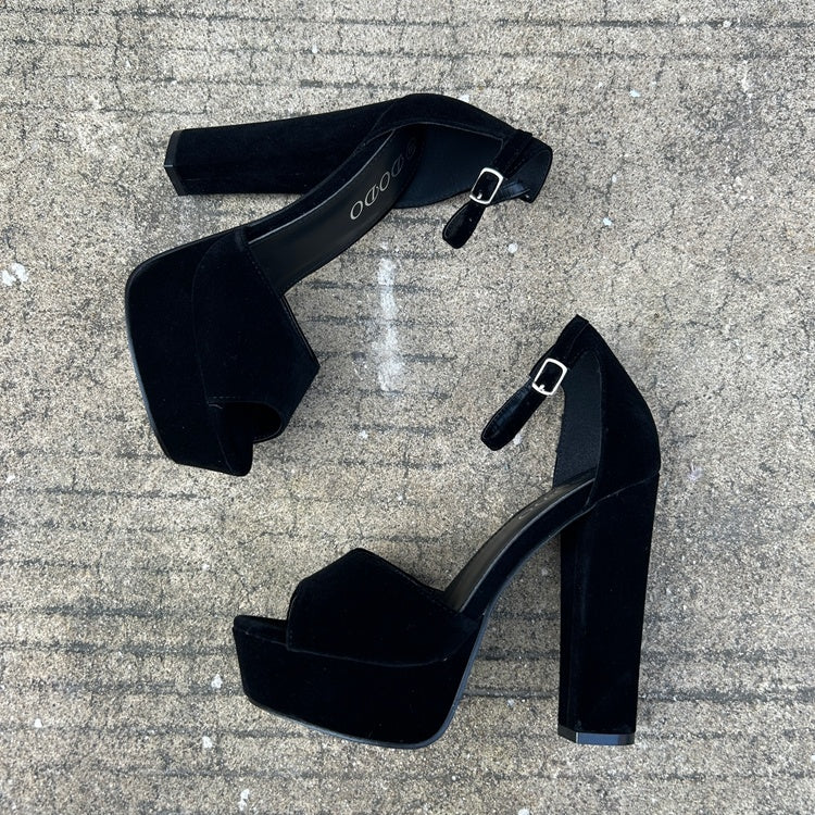 Sandales Femme à Plateforme 13cm - Talons Épais Imperméables - Chaussures de Soirée - SADJÉ